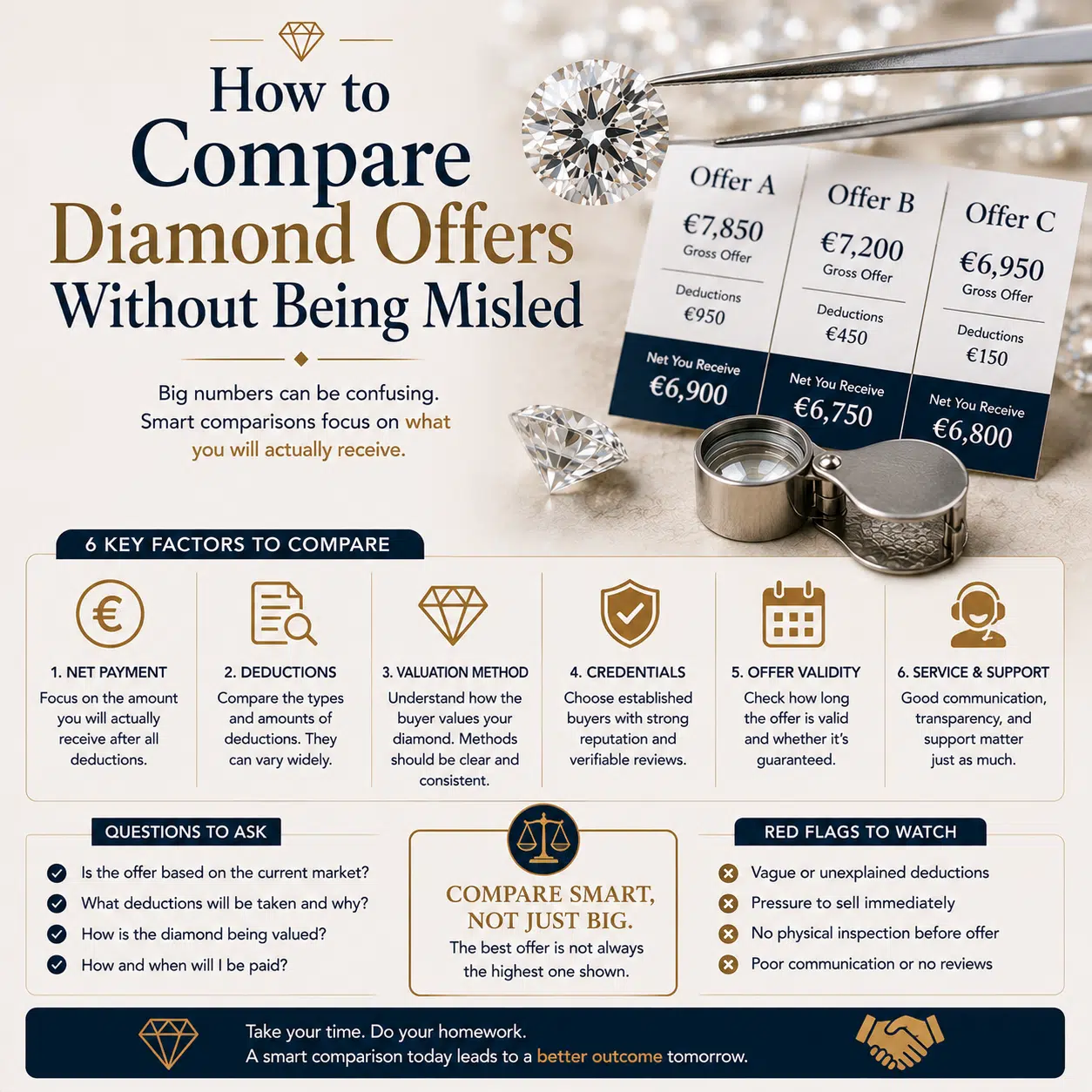 How to Compare Diamond Offers Without Being Misled